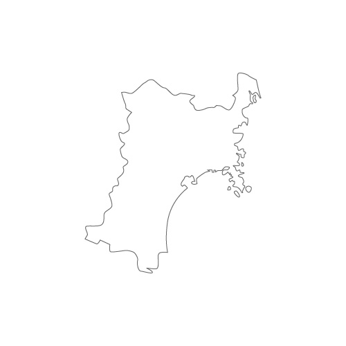 東北地方・宮城県の地図